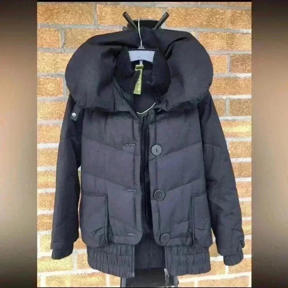 soia & kyo  puffer jacket double zip size small